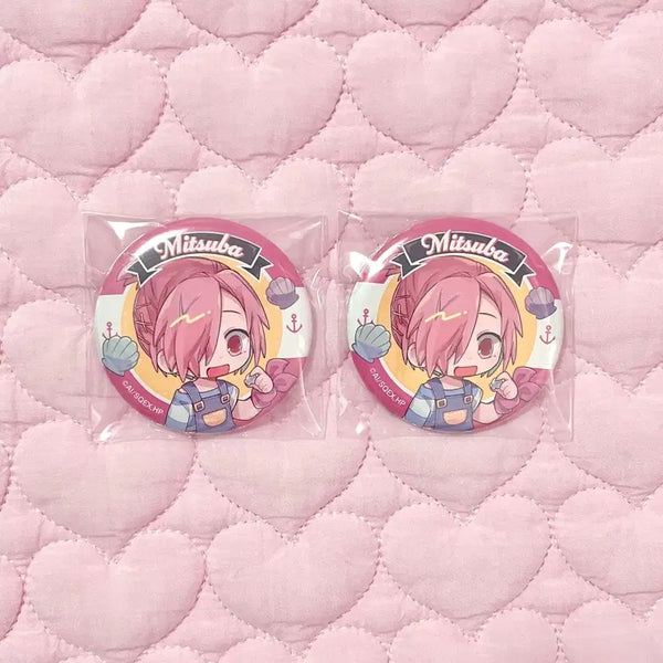 [BUNJANG] Jibaku Shonen Hanako-kun Mitsuba Sousuke Marine Can Badge / 지박소년 하나코군 지하군 미츠바 소스케 마린 캔뱃지