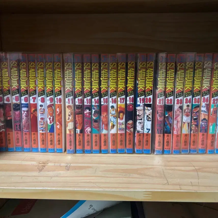 [BUNJANG] Slam Dunk Japanese Edition Old Print Vol. 1-30 (Includes First Editions for Vol. 21-26, 30) / 슬램덩크 일본어판 구판 1~30권 (21~26권,30권 초판 포함)