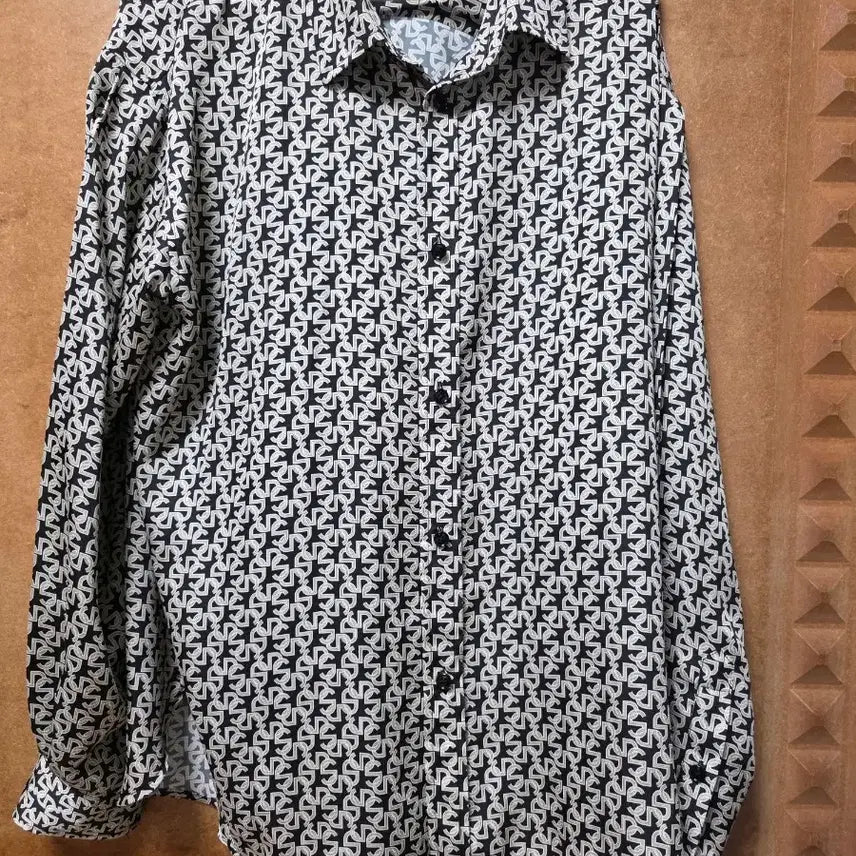 [BUNJANG] System Homme Pattern Shirt / 시스템 옴므 패턴 셔츠