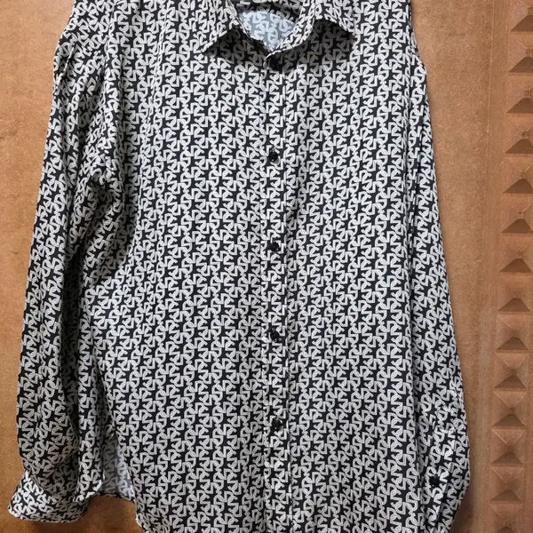 [BUNJANG] System Homme Pattern Shirt / 시스템 옴므 패턴 셔츠