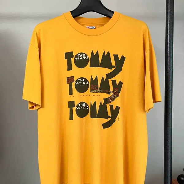 [BUNJANG] 90s The Who Band T-Shirt / 90s 빈티지 더후 밴드 티셔츠
