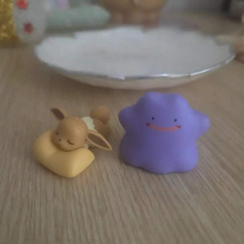 [BUNJANG] Ditto & Eevee Figure Set / 메타몽, 이브이 피규어