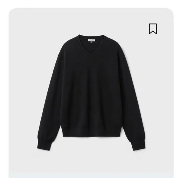 [BUNJANG] Bellie City V-Neck Sweater / 벨리에 시티브이넥 스웨터 새상품