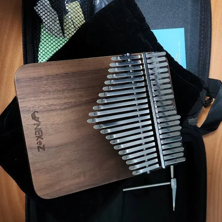 [BUNJANG] Neko's Kalimba Double Plate 21-Key New Full Set with Hard Case / 네코즈 칼림바 더블플레이트 21키 신품 하드케이스 포함 풀구성