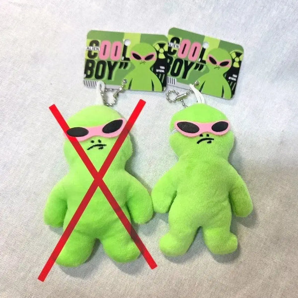 [BUNJANG] Green Alien Keychain / (새상품) 초록 우주 외계인 키링