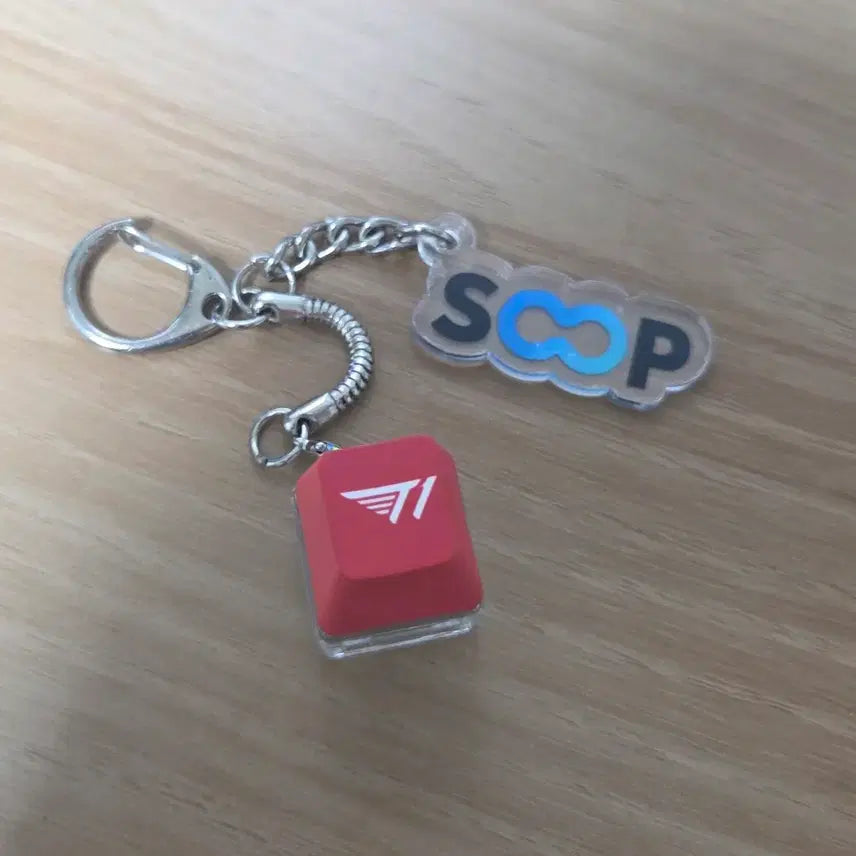 [BUNJANG] T1 Keycap Keyring Soop / t1 키캡 키링 soop 티원