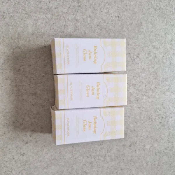 [BUNJANG] Black Rouge Balm Balm Jam Gloss (Rose, Apricot, Peanut) Set / (새상품 미개봉) 블랙루즈 발밍잼 글로스 로즈 살구 땅콩