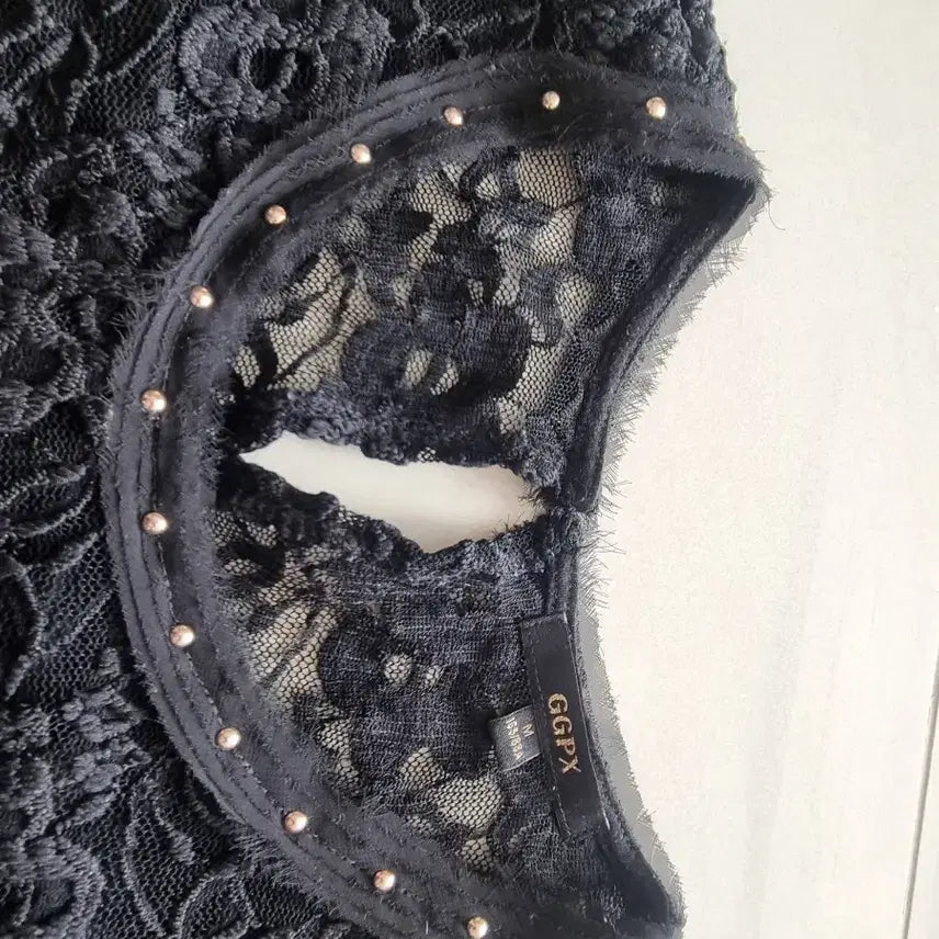 [BUNJANG] GGPX Black Lace See-through Dress / GGPX 블랙 레이스 시스루