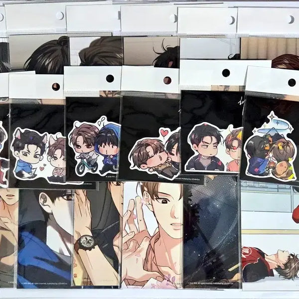 [BUNJANG] Haebingseon Lebom Film Print Set (12 Types) & Lebom Sticker Set (6 Types) / 해빙곡선 레봄 필름 인화사진 12종 레봄 조각 스티커 6종