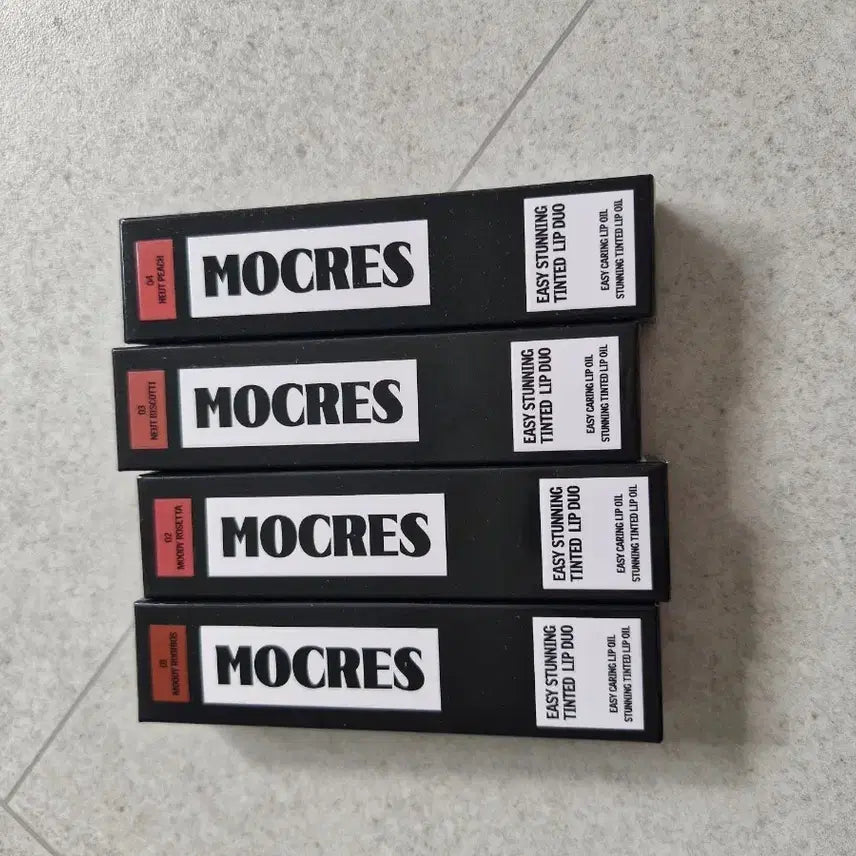 [BUNJANG] Mokress Easy Stunning Tinted Lip Duo (1, 2, 3, 4) / (새상품 미개봉) 모크레스 이지 스터닝 틴티드 립 듀오 1호 2호 3호 4호