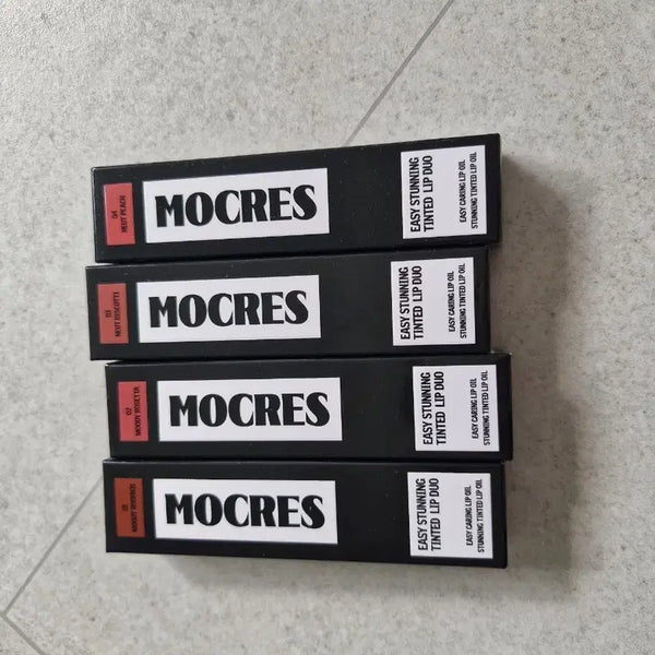 [BUNJANG] Mokress Easy Stunning Tinted Lip Duo (1, 2, 3, 4) / (새상품 미개봉) 모크레스 이지 스터닝 틴티드 립 듀오 1호 2호 3호 4호