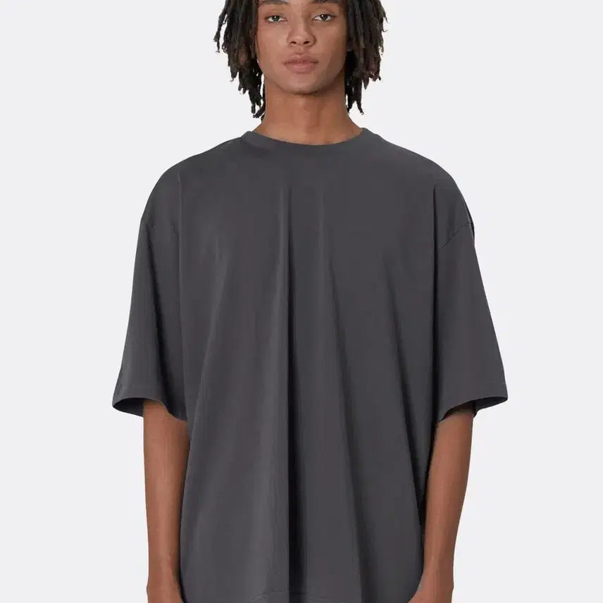 [BUNJANG] Byron Yard One Day T-Shirt Charcoal / [4] 브라운야드 원데이 티셔츠 차콜