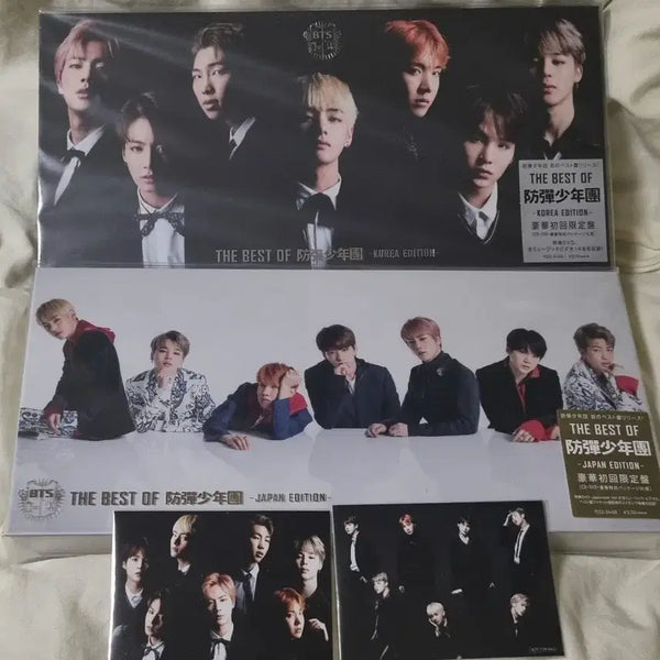 [BUNJANG] BTS The Best of Bangtan Korean & Japanese Edition Set / (BTS)의 베스트 앨범인 'THE BEST OF 방탄소년단 한국 및 일본 에디션 세트