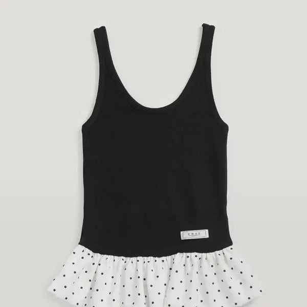 [BUNJANG] Twee Dot Sleeveless Black / (새상품)트위 도트 슬리브리스 블랙