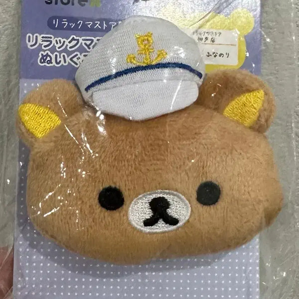 [BUNJANG] Rilakkuma Face Sailor Hat Badge / 리락쿠마 얼굴 벳지
