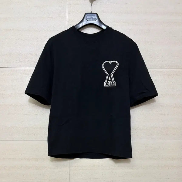 [BUNJANG] AMI Paris Regular Fit Short Sleeve T-Shirt / 아미(AMI) 정품 반팔 티셔츠 M