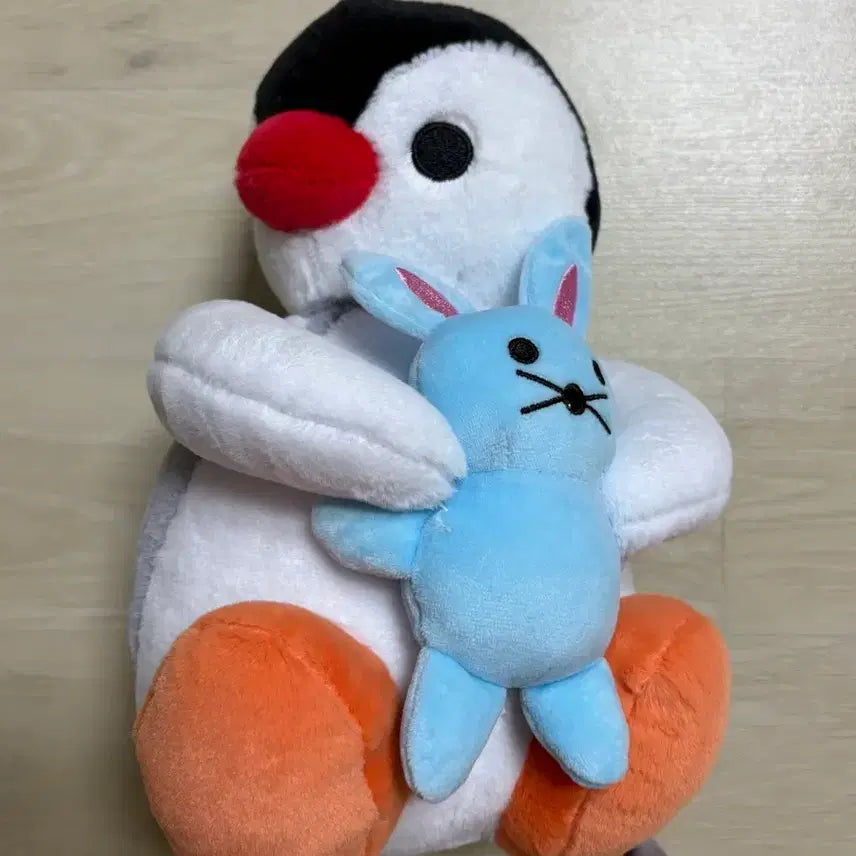 [BUNJANG] Pingu Pinguin Plush Toy (Medium) / 핑구 핑가 애착인형 동물 중형인형 새상품