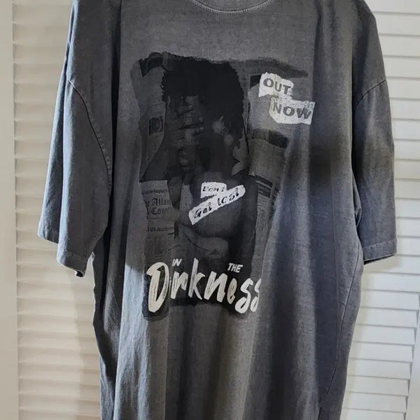[BUNJANG] Dumpster Dive Oversized T-Shirt - Gray / 덤스터다이브 오버핏 티셔츠 그레이