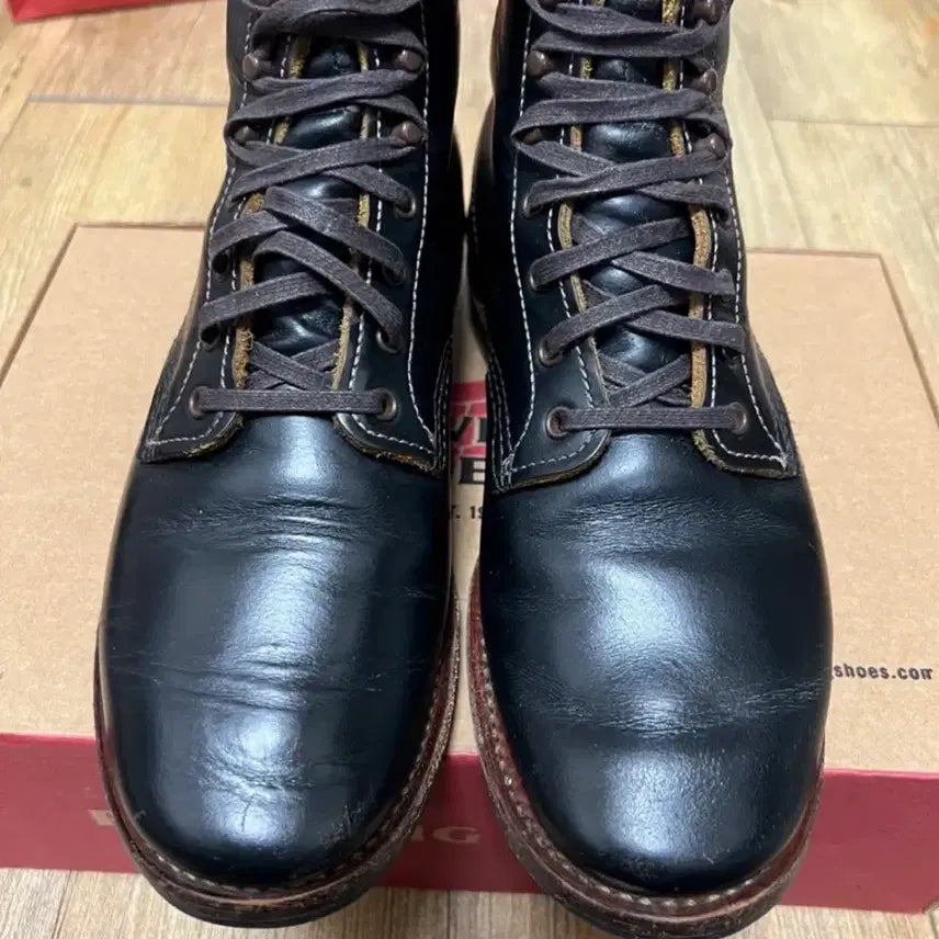 [BUNJANG] Red Wing Beckman Flatbox Boots 9060 / 레드윙 9060 벡맨 플랫박스 7.5D 255