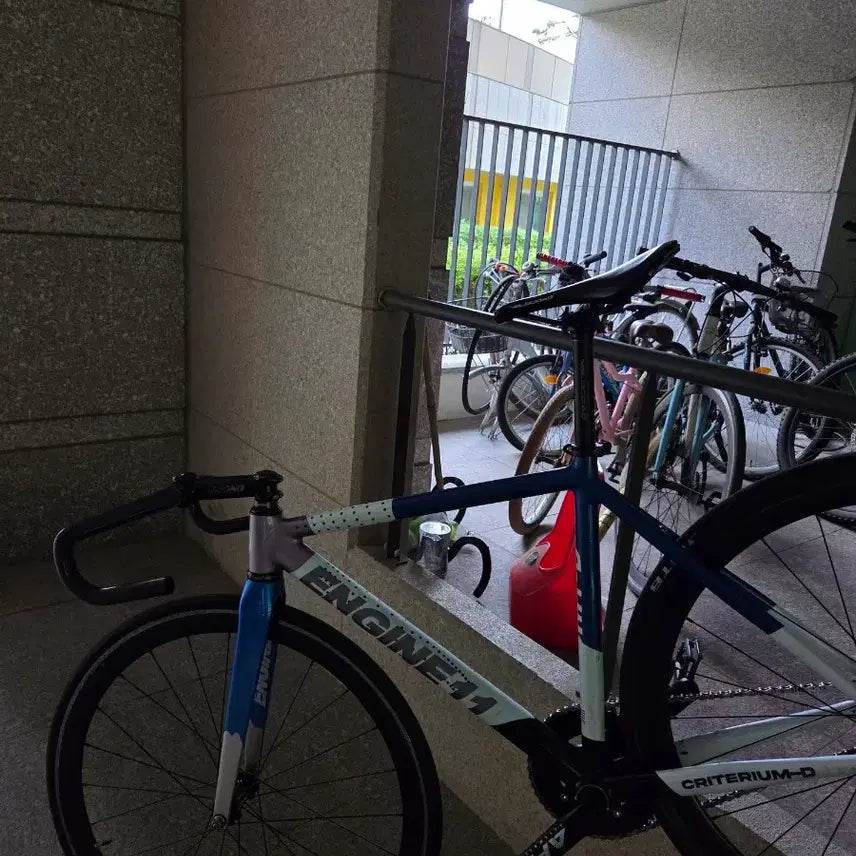 [BUNJANG] Engine Metal Blue Frameset / 엔진 메탈블루 프레임셋