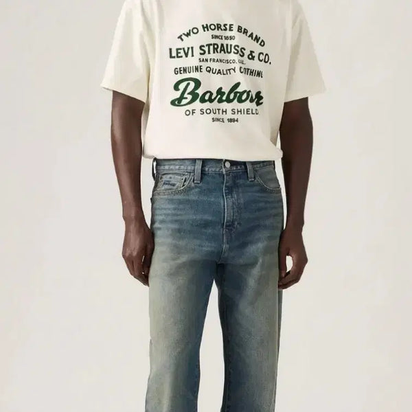 [BUNJANG] Levi's x Barbour 568 Loose Fit Jeans (32) / (새상품)리바이스 x 바버 568 루즈핏 진 32