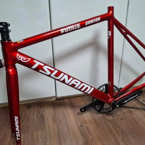 [BUNJANG] Velocidad Crankset, Voyager 66 Handlebar, Stem / 쓰나미 반차