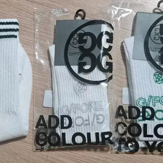[BUNJANG] G/FORE x Malbon Women's Golf Socks 3-Pair Set / 지포어 말본 여성골프 양말 3켤레 세트