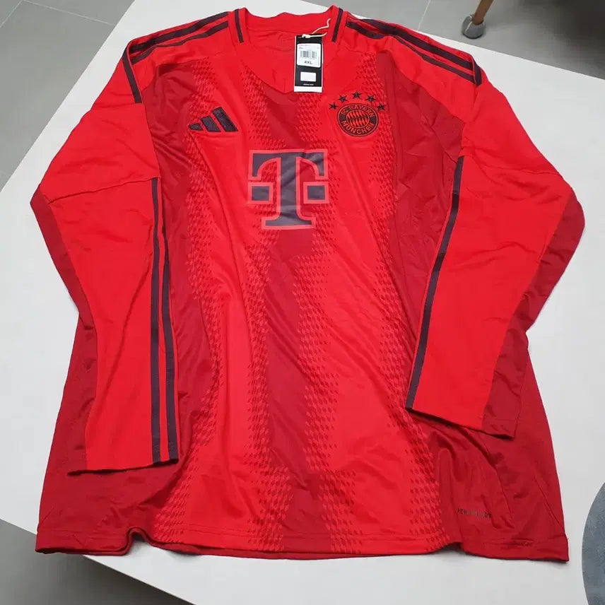 [BUNJANG] Bayern Munich 24-25 Home Long Sleeve Replica Jersey - Adidas - 4XL - New / [4XL] 24-25 바이에른 뮌헨 홈 긴팔 유니폼 레플리카 아디다스 새제품 판매