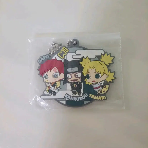 [BUNJANG] Naruto Gaara Rubber Strap Keychain / 가격변동없음)나루토 가아라 러버스트랩 키링 모래삼남매 칸쿠로 테마리 판매
