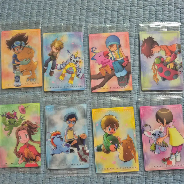 [BUNJANG] Digimon Wafer Card Sealed - Chosen Children Set / (미개봉) 디지몬 웨하스 카드 - 선택받은 아이들 8종 일괄판매