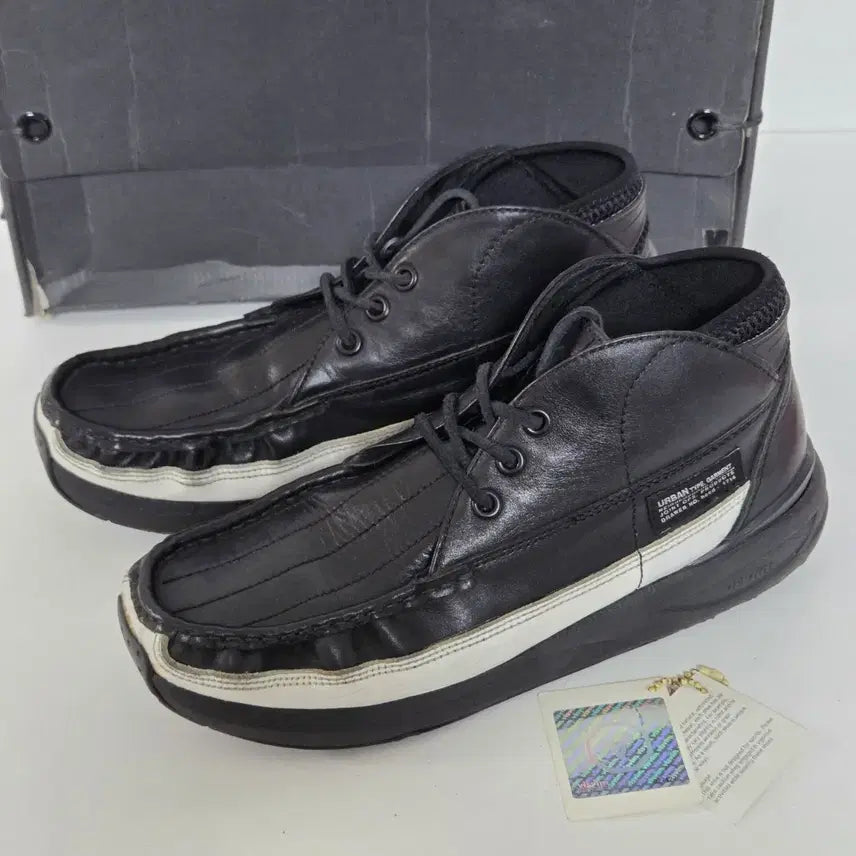 [BUNJANG] Visvim x Neighborhood Mowat Mocassin Black / (260) VISVIM 네이버후드 모왓 모카신 블랙