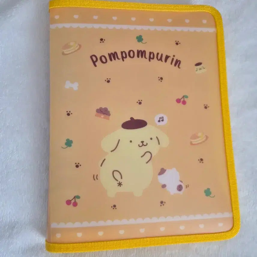 [BUNJANG] Sanrio Pompompurin A5 Wide Binder Set / 산리오 폼폼푸린 바인더 + 유댕닷컴 A5 와이드