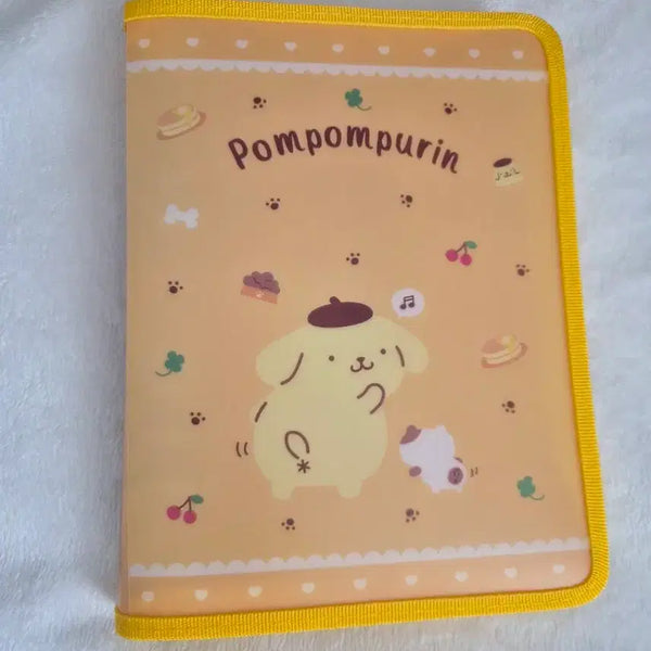 [BUNJANG] Sanrio Pompompurin A5 Wide Binder Set / 산리오 폼폼푸린 바인더 + 유댕닷컴 A5 와이드
