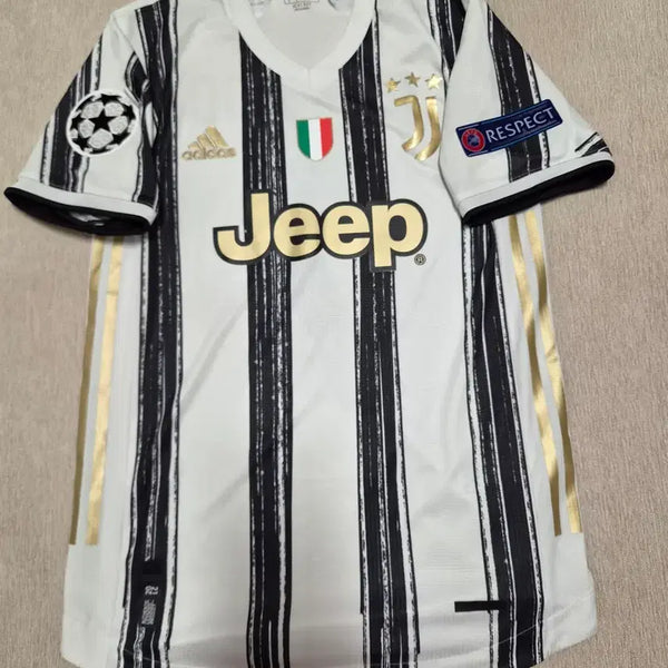 [BUNJANG] 20-21 Juventus Authentic Home Ronaldo Jersey / 20-21 유벤투스 정품 홈 어센틱 유니폼 호날두 마킹