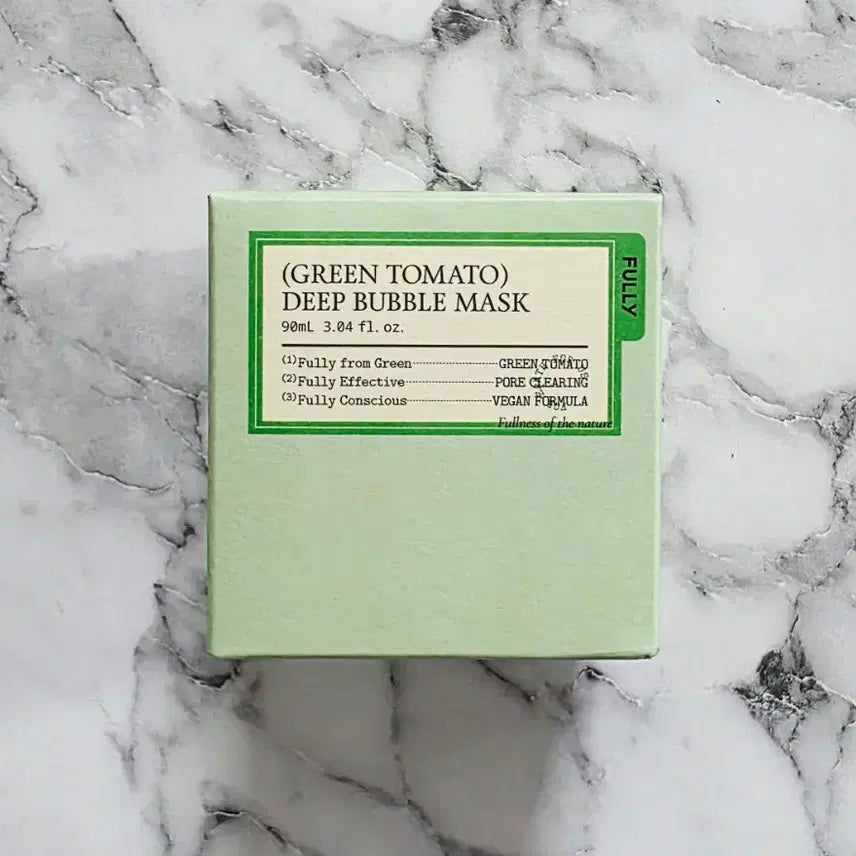 [BUNJANG] Frudia Green Tomato Deep Bubble Mask 90ml / (미개봉 새상품) 풀리 그린 토마토 딥 버블 마스크 90ml 워시 오프 모공 클린