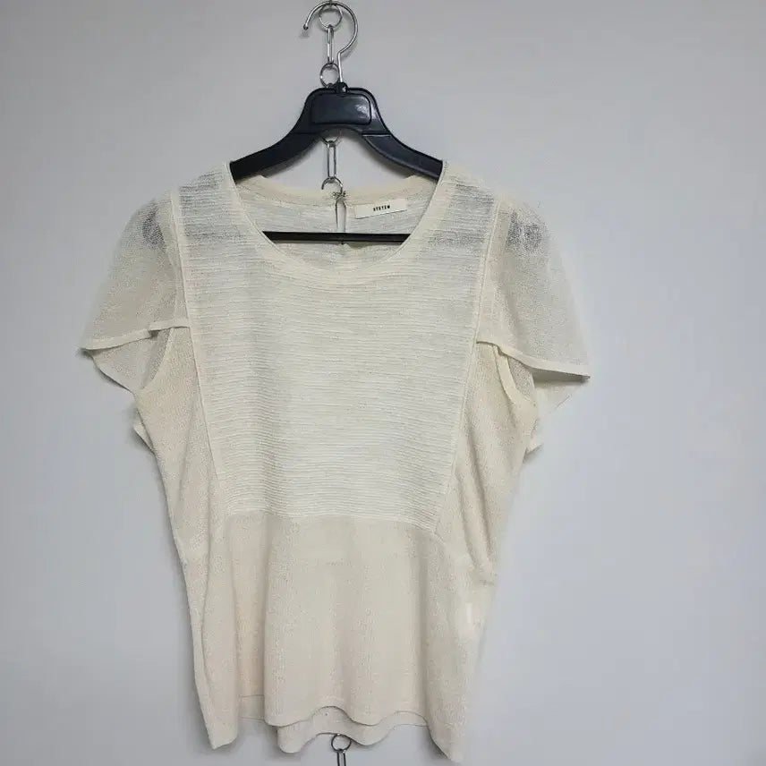 [BUNJANG] System Linen Women's Free Size Top / 시스템  린넨 여 프리사이즈