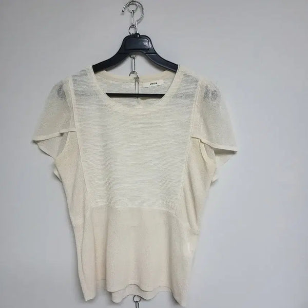[BUNJANG] System Linen Women's Free Size Top / 시스템  린넨 여 프리사이즈