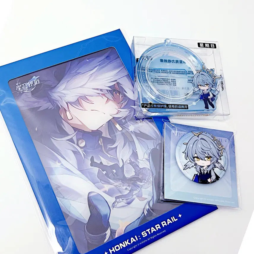 [BUNJANG] Honkai: Star Rail Sunday Official Taobao China Goods Badge Acrylic (Bundle Set) / 붕스 붕괴 스타레일 선데이 공식 타오바오 중국 굿즈 특전 뱃지 아크릴 전광 일괄 양도 판매