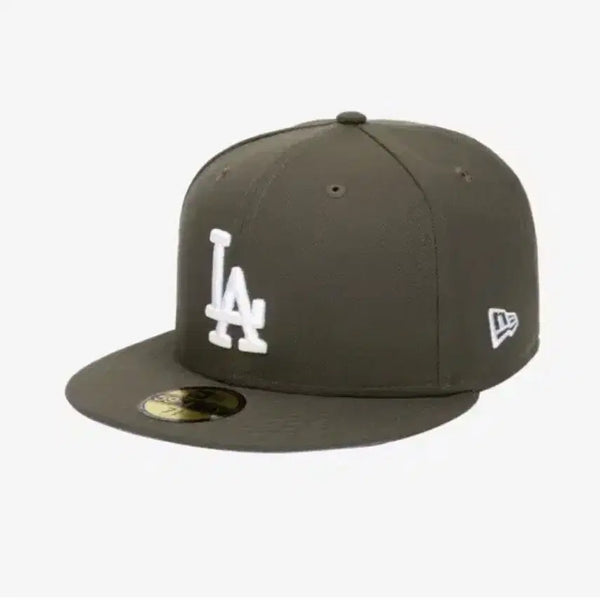 [BUNJANG] New Era Dodgers Basic Size Cap New Olive / 뉴에라 다저스 베이직 사이즈캡 뉴 올리브 119