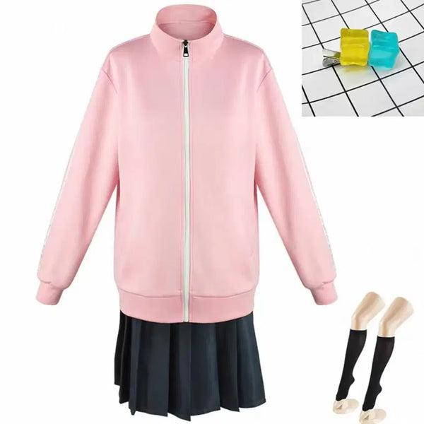 [BUNJANG] Bocchi the Rock! Full Cosplay Set (Excluding Wig) XS Size / 봇치더락 코스프레 의상 (가발제외 풀세트)