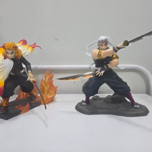 [BUNJANG] Kotobukiya Demon Slayer Tengen & Rengoku Figures / ATRFX J 코토부키야 귀멸의 칼날 텐겐 & 렌고쿠 피규어