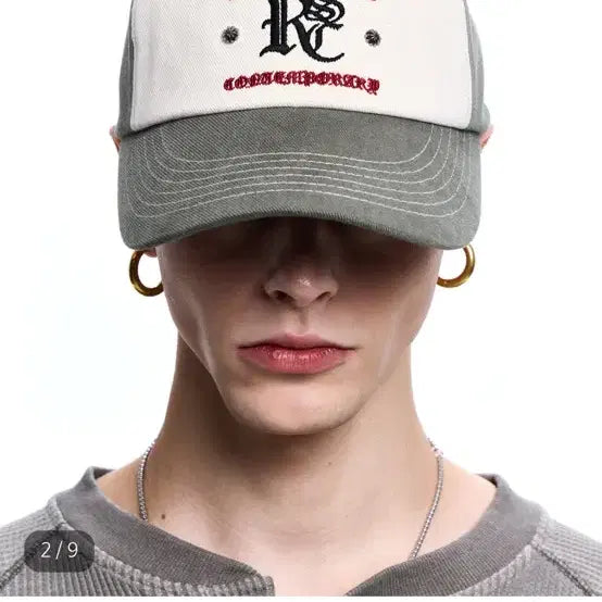 [BUNJANG] R.S. Contemporary Khaki Cotton Blend Baseball Cap / rssc 카키 볼캡