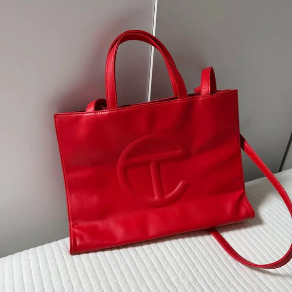 [BUNJANG] Telfar Shopper Bag Red / 텔파 가방 쇼퍼백 레드
