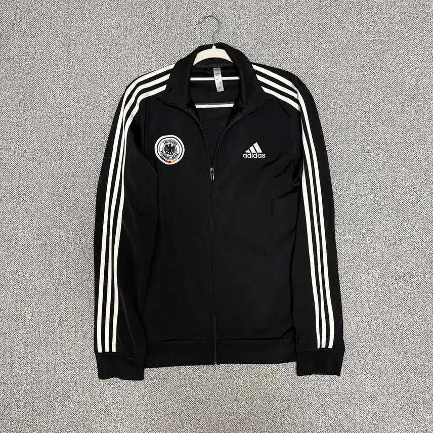 [BUNJANG] Adidas Germany Emblem Custom Track Top - Black, L / 아디다스 독일 앰블럼 커스텀 져지 블랙 L 트랙탑