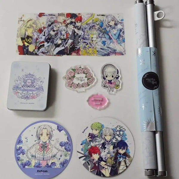 [BUNJANG] The Abandoned Empress Manhwa Merchandise Bundle Set / 일괄 버림 받은 황비 웹툰 만화 굿즈 포카 족자봉 코스터 아크릴스탠드 로판 로맨스 틴케이스 콜라보카페 이벤트 초판 한정판
