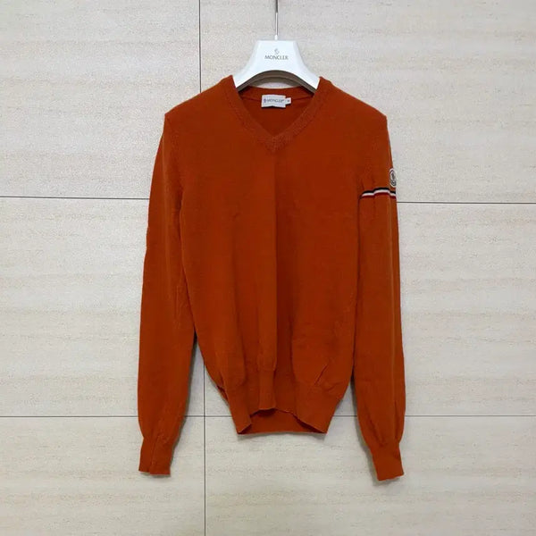 [BUNJANG] Moncler RWB Tricolor Virgin Wool Knit / 몽클레어 RWB 삼선 버진울 니트