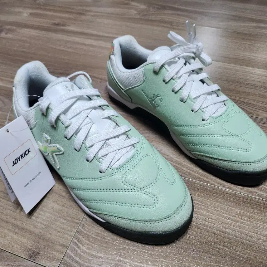 [BUNJANG] Joykick Jukgu Shoes 255 Mint / 조이킥 족구화 255 새것