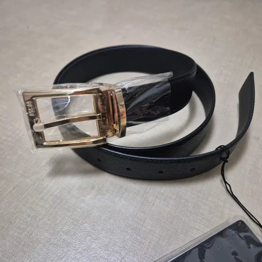 [BUNJANG] MCM Logo Buckle Leather Belt / MCM 벨트
