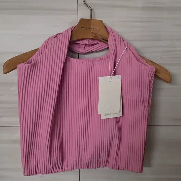 [BUNJANG] COS Pleats Bag Pink / 코스 플리츠백 핑크 새상품