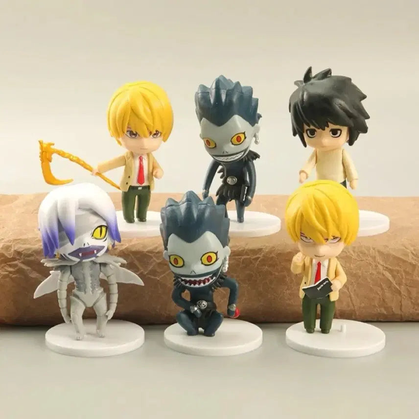 [BUNJANG] Death Note 6-Figure Set (Sealed) / 데스노트 피규어 미개봉 6종 세트로 일괄 판매합니다.